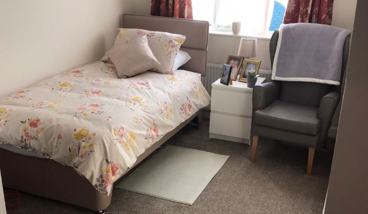 Bedroom with chair